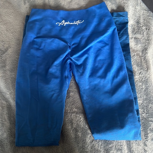 ALPHALETE AMPLIFY LEGGINGS SIZE XS OMBRÉ - Picture 2 of 2